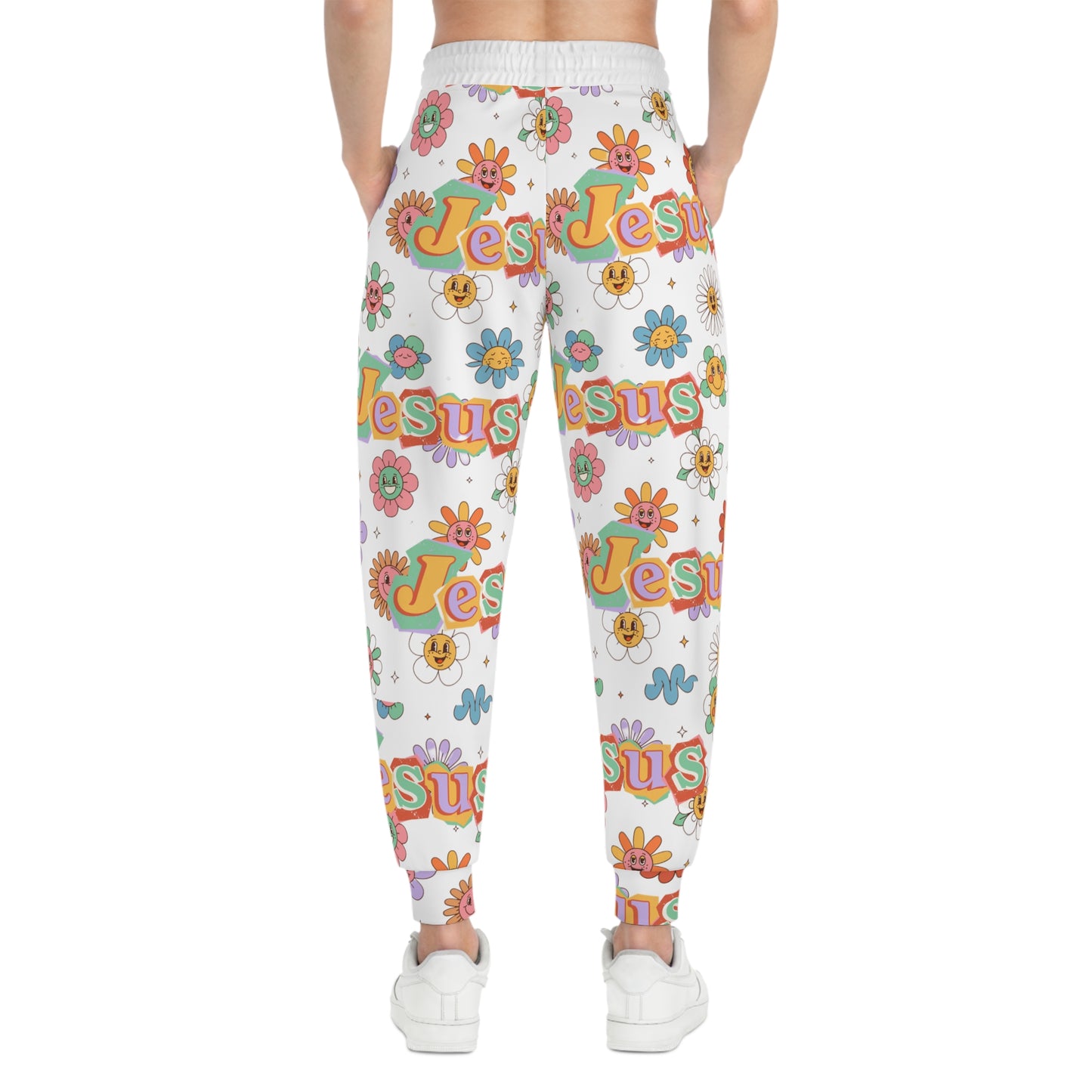 'Flower Power' - Matching Street Wear Set - Athletic Joggers