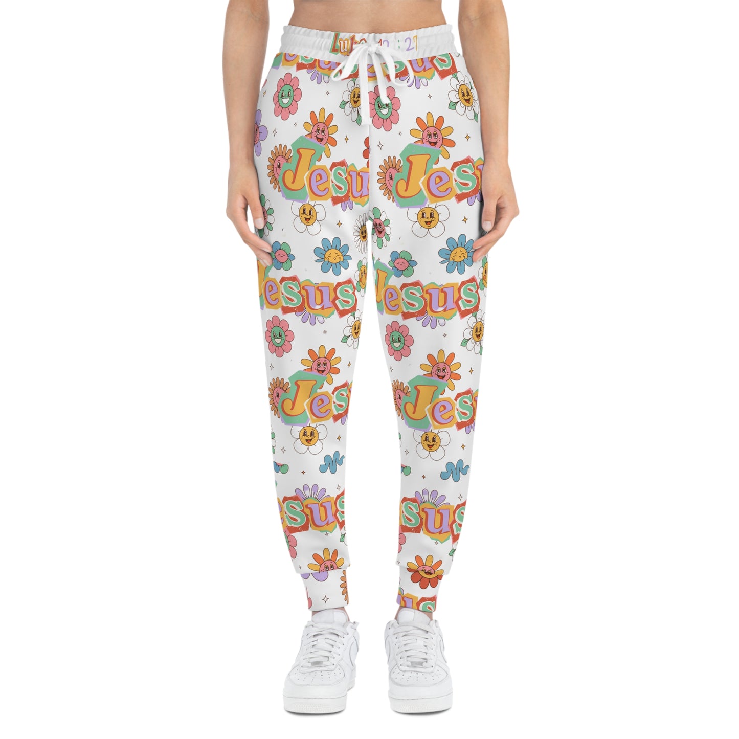 'Flower Power' - Matching Street Wear Set - Athletic Joggers